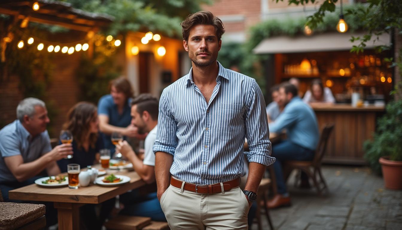 découvrez comment sélectionner la tenue guinguette homme idéale alliant style et sophistication. suivez nos conseils pour des looks élégants, adaptés aux événements en plein air, tout en mettant en avant votre personnalité et votre sens du style.