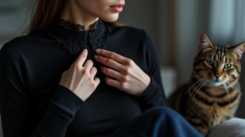 Comment entretenir et prendre soin de votre collier avec un chat pour femme