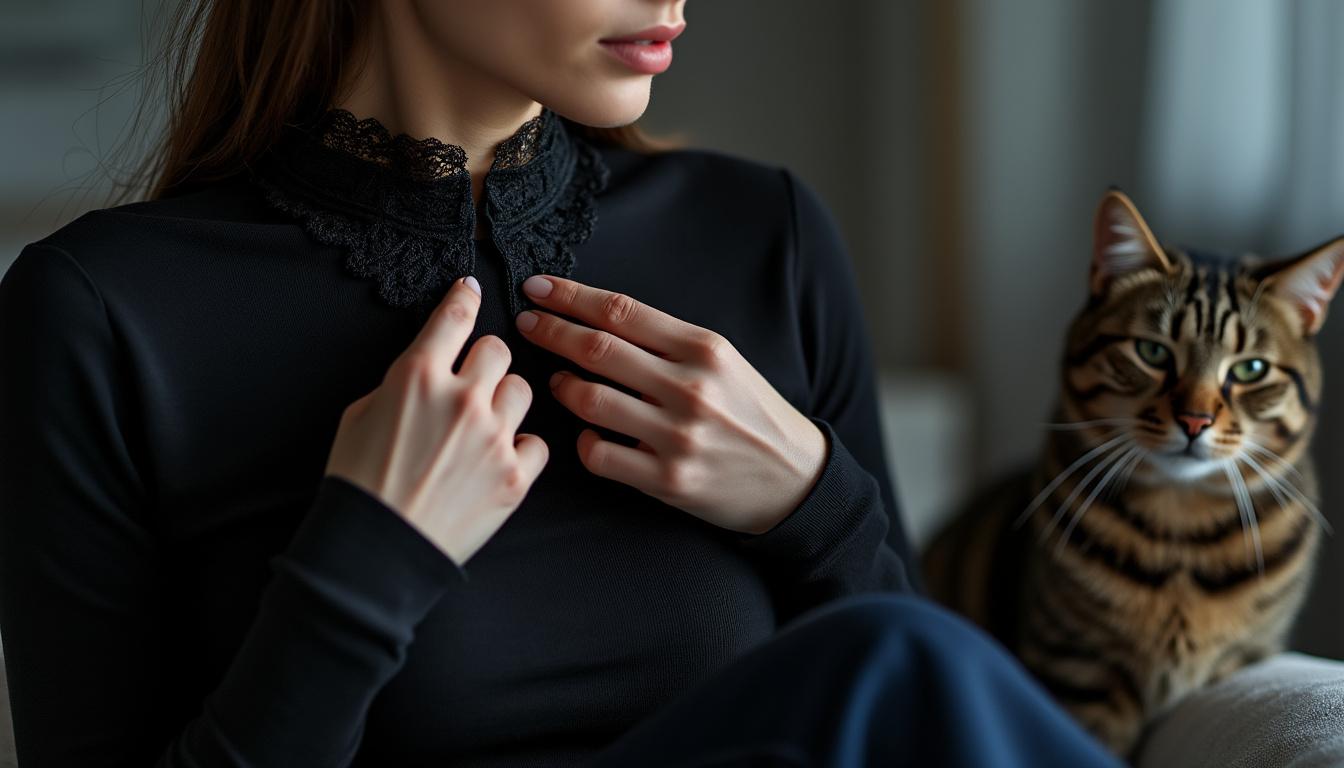 Comment entretenir et prendre soin de votre collier avec un chat pour femme