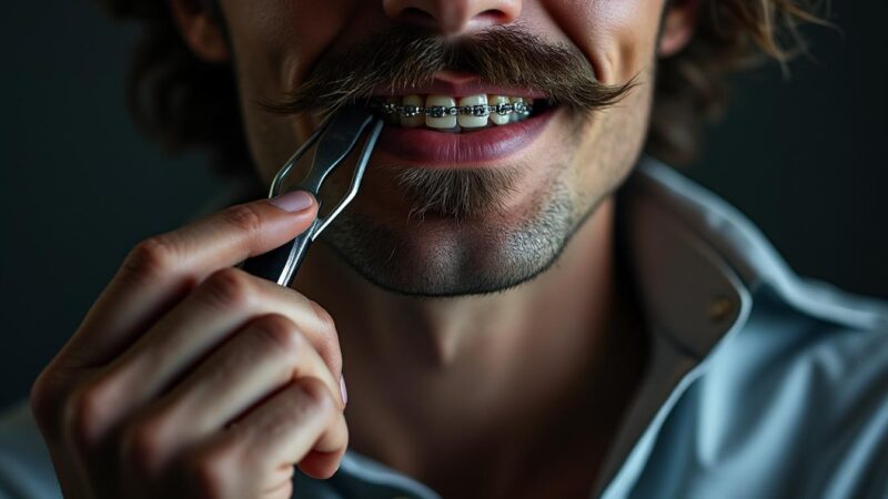 L’art de styliser une moustache avec un appareil dentaire : conseils de pros