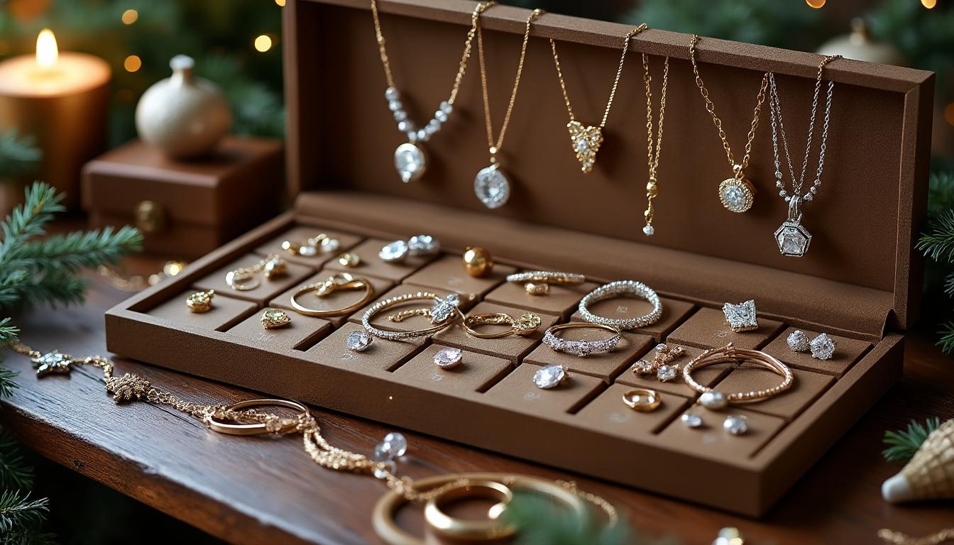Le calendrier de l’Avent bijoux : un mélange de surprise et d’élégance