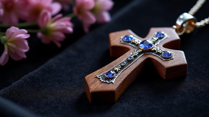 Les matériaux à privilégier pour une croix en pendentif pour femme