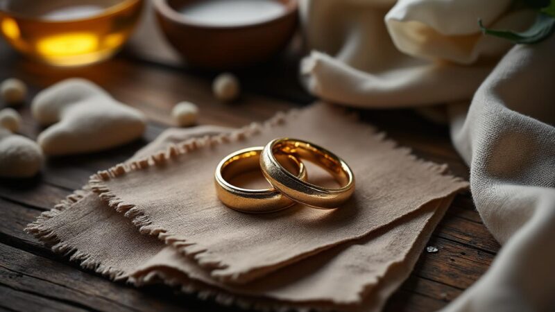 Les secrets pour entretenir vos bagues anneaux entrelacés