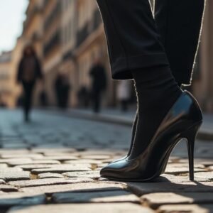 Les tendances mode : des escarpins avec des chaussettes qui font sensation