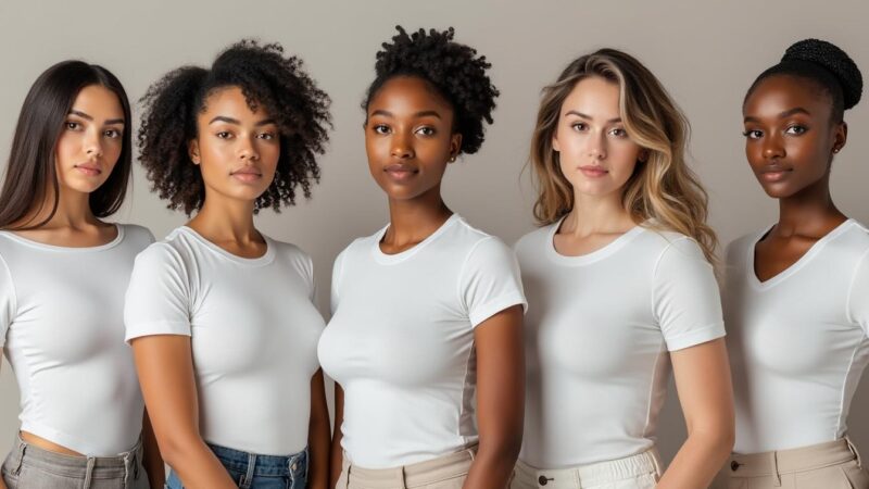 Variations de la taille moyenne de la poitrine des femmes dans le monde ?