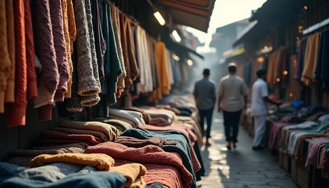 Vêtements vendus sur les marchés : comment dénicher des pièces uniques à petit prix