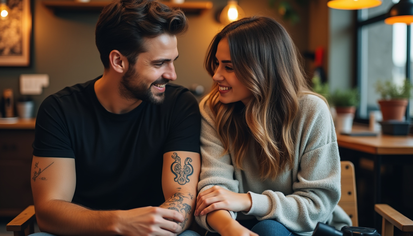 créez un tatouage amour éternel unique avec une phrase personnalisée et significative. inspirez-vous de nos idées pour concevoir un message qui vous ressemble et symbolise votre histoire d'amour.