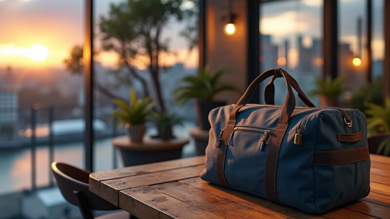 Les avantages d’un sac polochon pour week-end : praticité et style