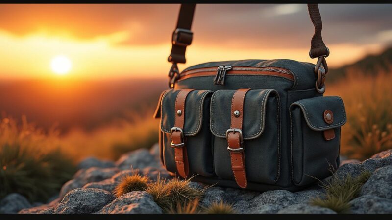 Les sacs banane vintage en toile : un accessoire à porter en toute saison