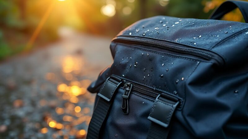 Sac en nylon hydrofuge : l’accessoire indispensable pour la saison des pluies