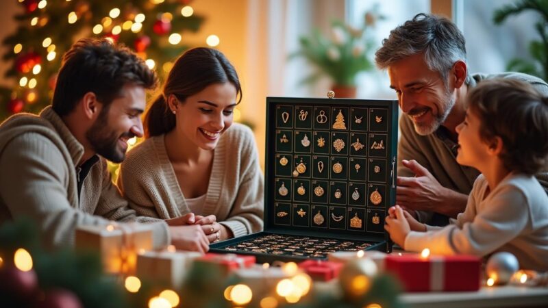 Calendrier de l’Avent bijoux : une tradition à revivre en famille