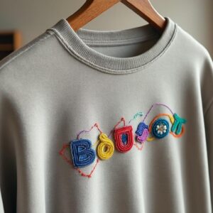 La magie du sweat avec broderie personnalisée : exprimez votre personnalité