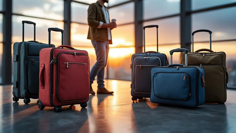 Top 5 des sacs de voyage à roulettes souples pour les voyageurs fréquents