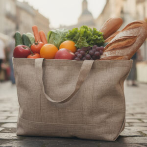 Cabas de marché grande contenance : l&rsquo;allié incontournable pour les familles nombreuses