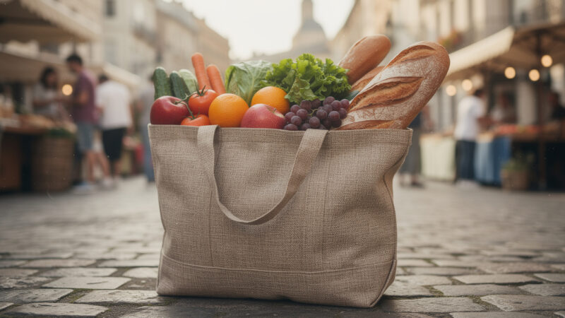 Cabas de marché grande contenance : l&rsquo;allié incontournable pour les familles nombreuses