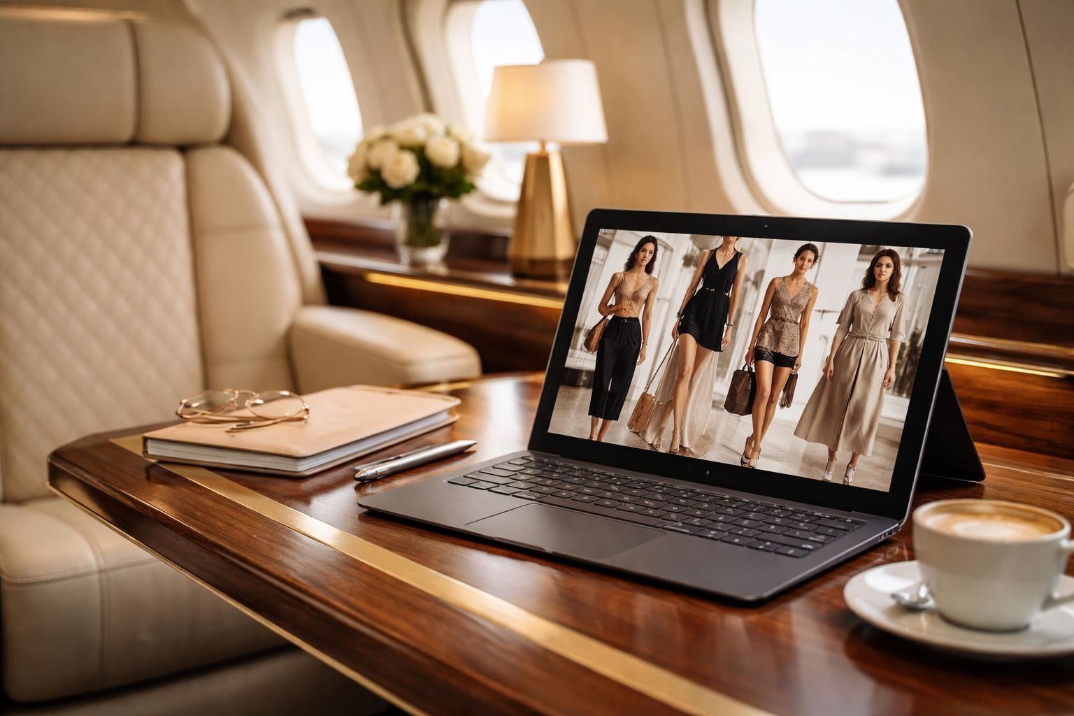 Cabine VIP : looks suggérés sur tablette Windows, expérience premium