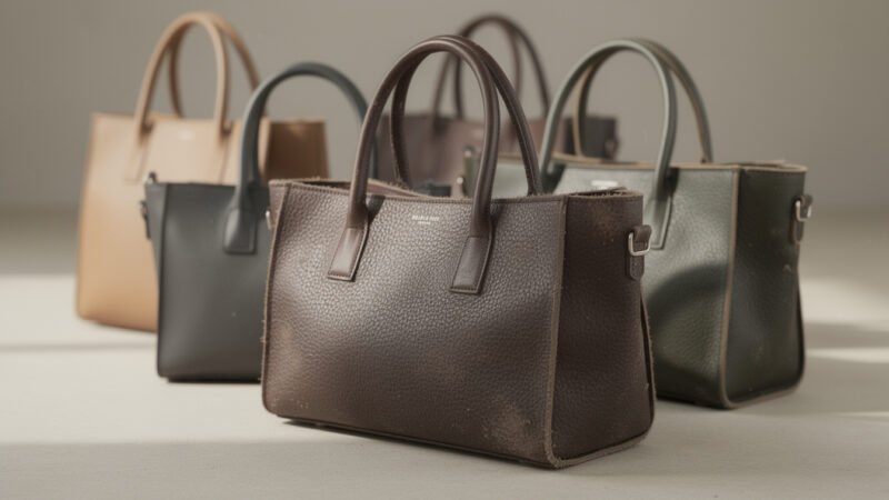 Les tendances actuelles des sacs cabas en cuir grainé pour 2025