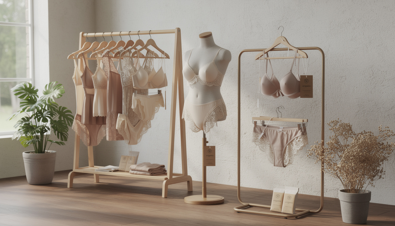 Lingerie en coton bio : allier style et respect de l&rsquo;environnement