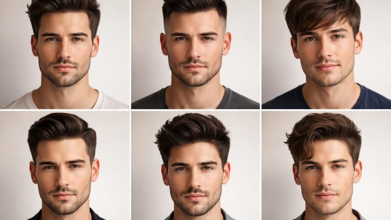 Les meilleures coupes homme pour chaque forme de visage