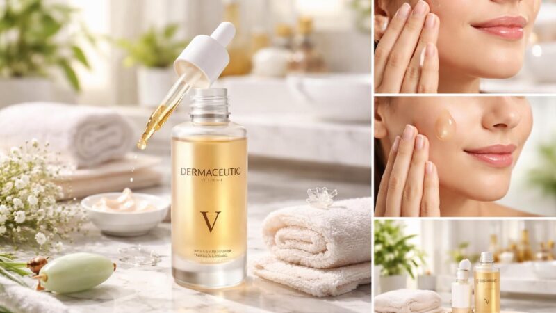 Les meilleures façons d&rsquo;intégrer la Dermaceutic vitamine V dans vos soins
