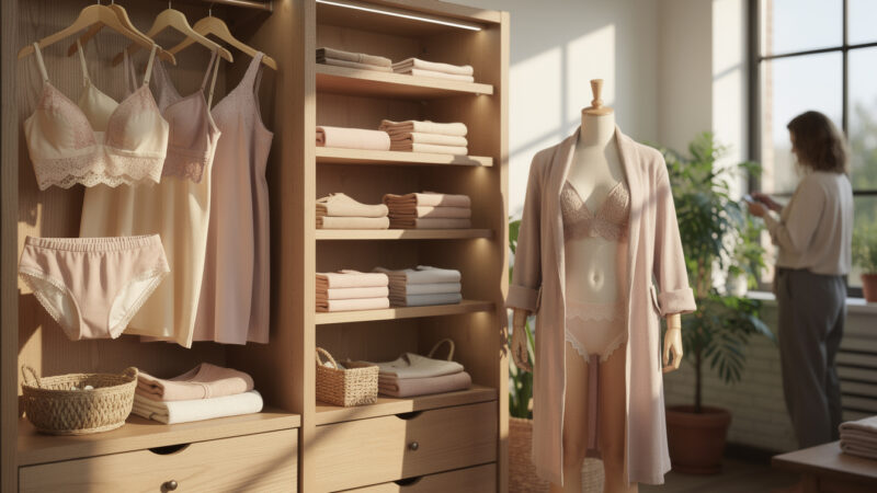 Les must-have de votre placard provenant d&rsquo;une boutique de lingerie bio