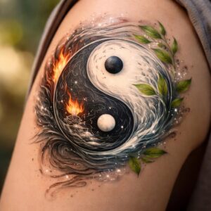 Les secrets derrière la signification du tatouage du yin yang dévoilés