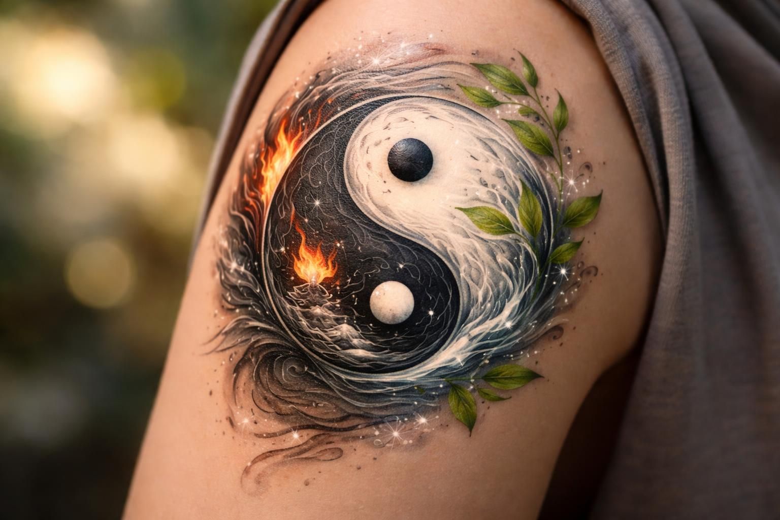 Les secrets derrière la signification du tatouage du yin yang dévoilés