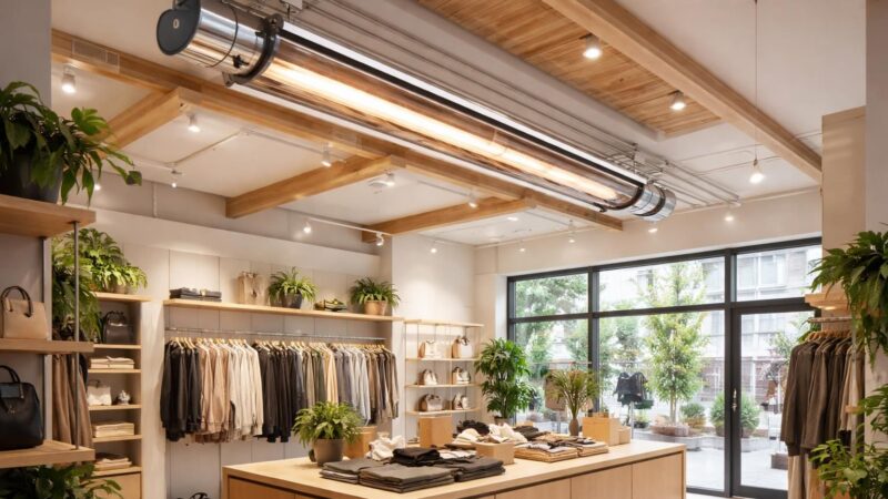 Améliorer le rendement d’un tube radiant gaz en boutique : solutions pratiques et actuelles