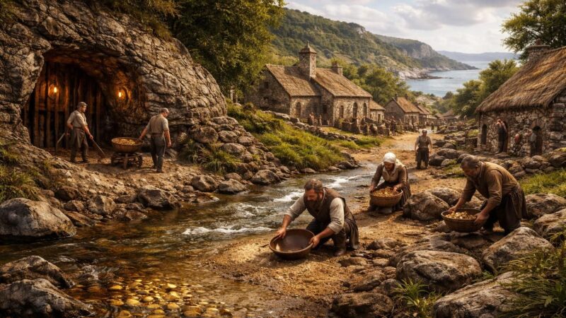 Découvrez l&rsquo;histoire fascinante de l&rsquo;or en Bretagne à travers les siècles