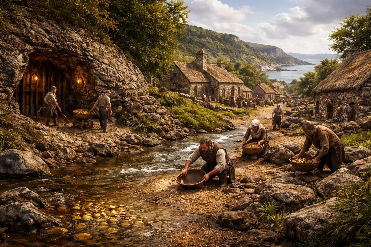 Découvrez l&rsquo;histoire fascinante de l&rsquo;or en Bretagne à travers les siècles