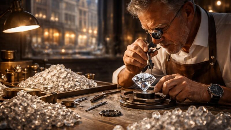 Découvrez l&rsquo;histoire fascinante du diamant à Anvers