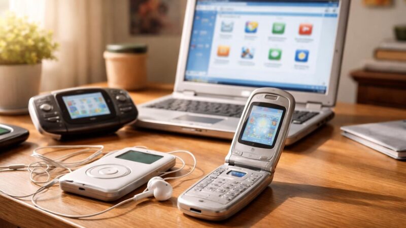 Haut année 2000 : Les tendances technologiques qui ont changé nos vies