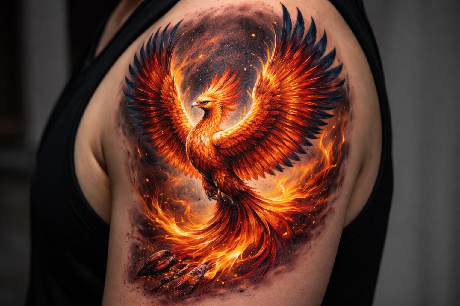 La signification du phoenix en tatouage : un choix pour votre évolution personnelle