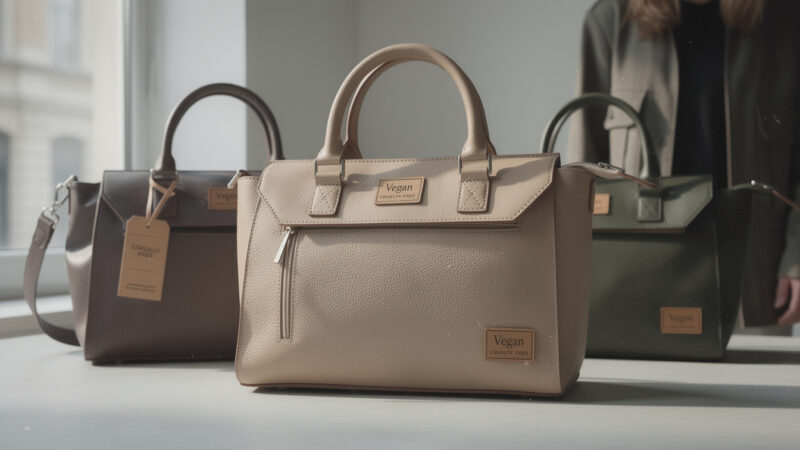 Les tendances du moment : sacs vegan cruelty-free avec un label éthique