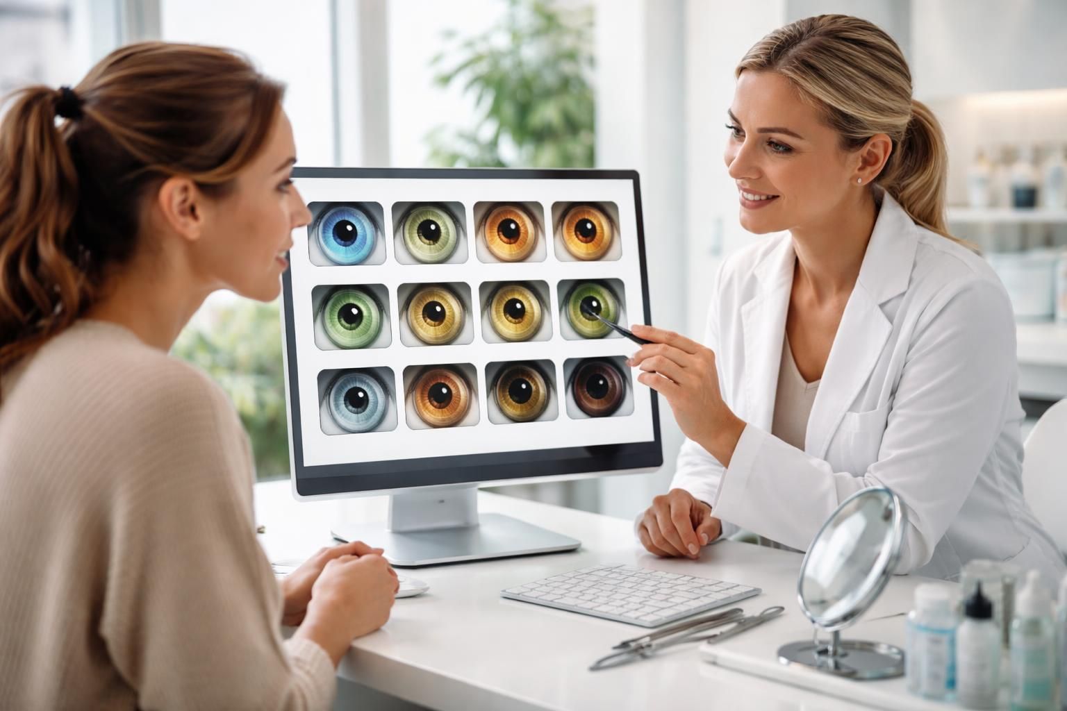 Opération changement de couleur des yeux : pour qui