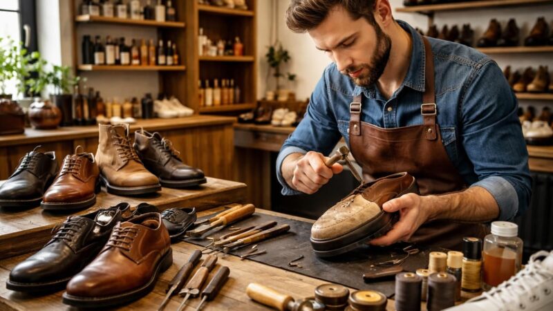 Prix cordonnier semelle : le guide des tarifs pour vos réparations