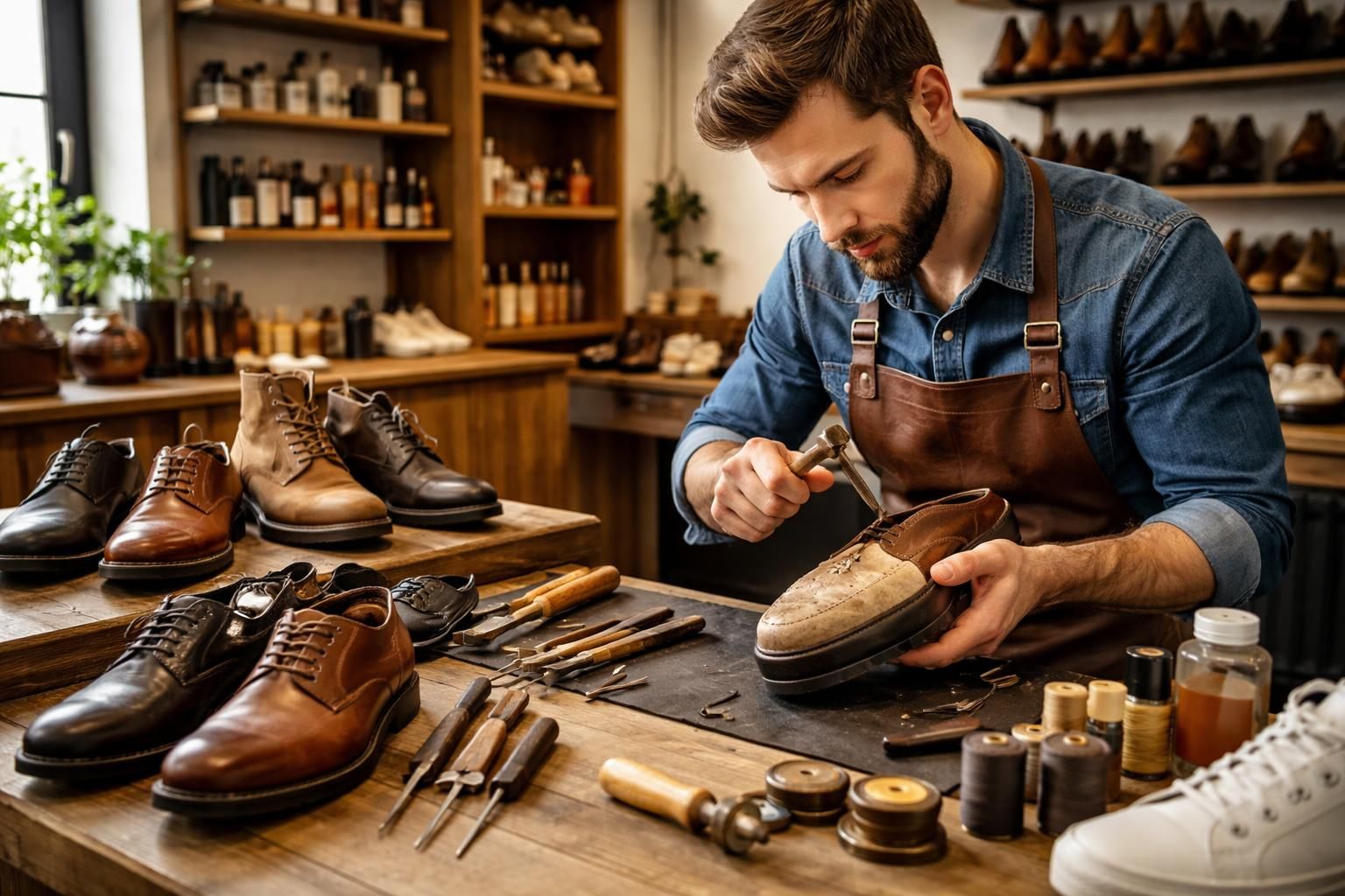 Prix cordonnier semelle : le guide des tarifs pour vos réparations