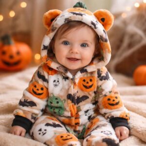 Pyjamas bébé pour Halloween : idées originales