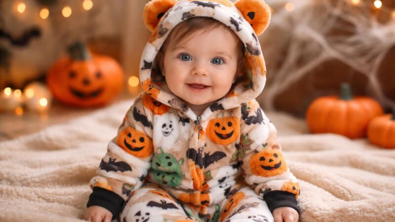 Pyjamas bébé pour Halloween : idées originales