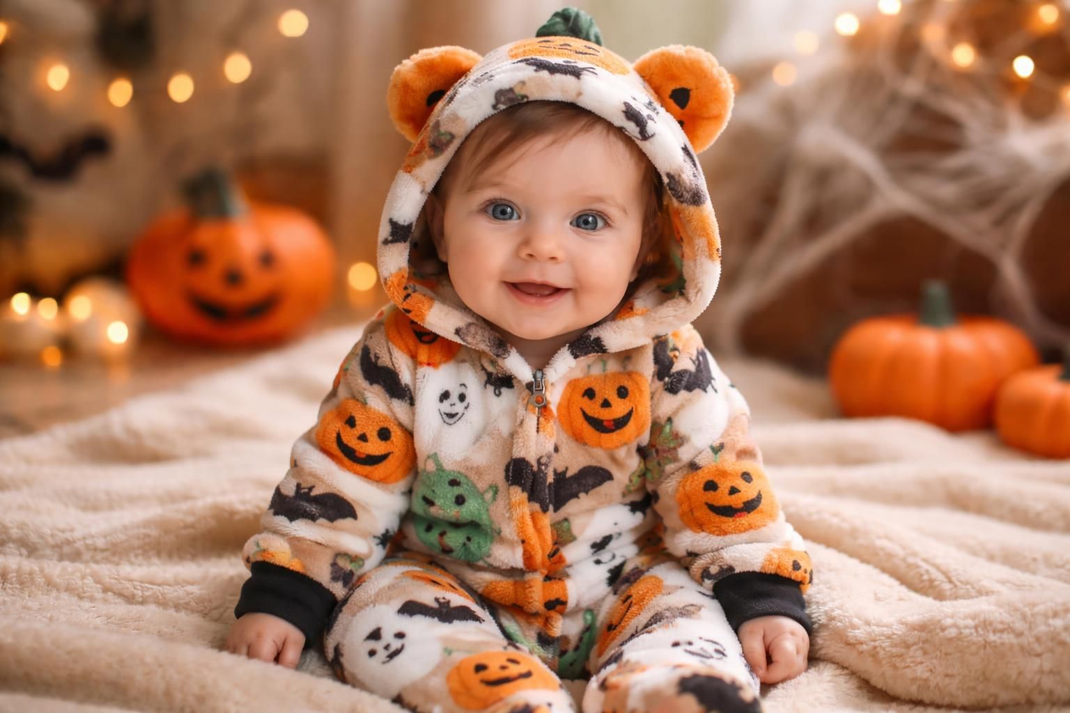 Pyjamas bébé pour Halloween : idées originales