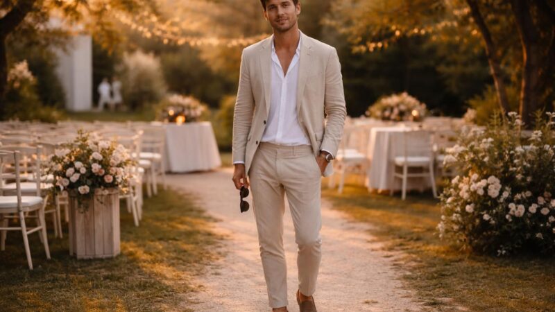 Tenue décontractée pour mariage : le bon équilibre entre cool et élégant