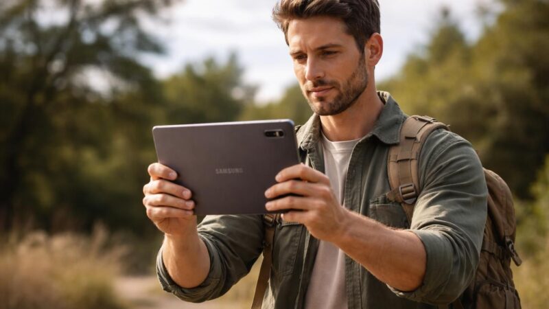 UGC sur le terrain : filmer et publier depuis tablette Samsung