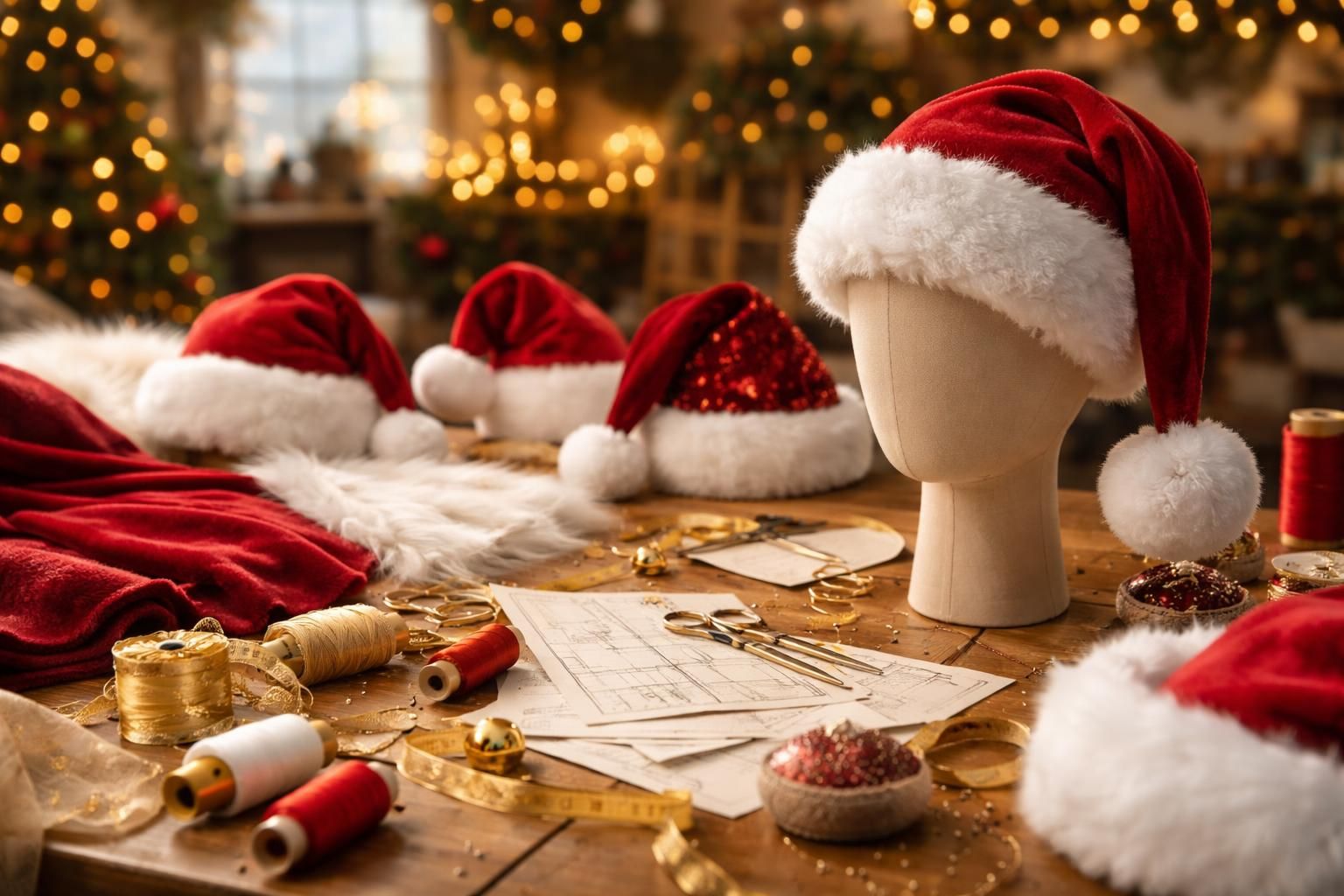 Bonnet Père Noël : comment bien le choisir ou le fabriquer