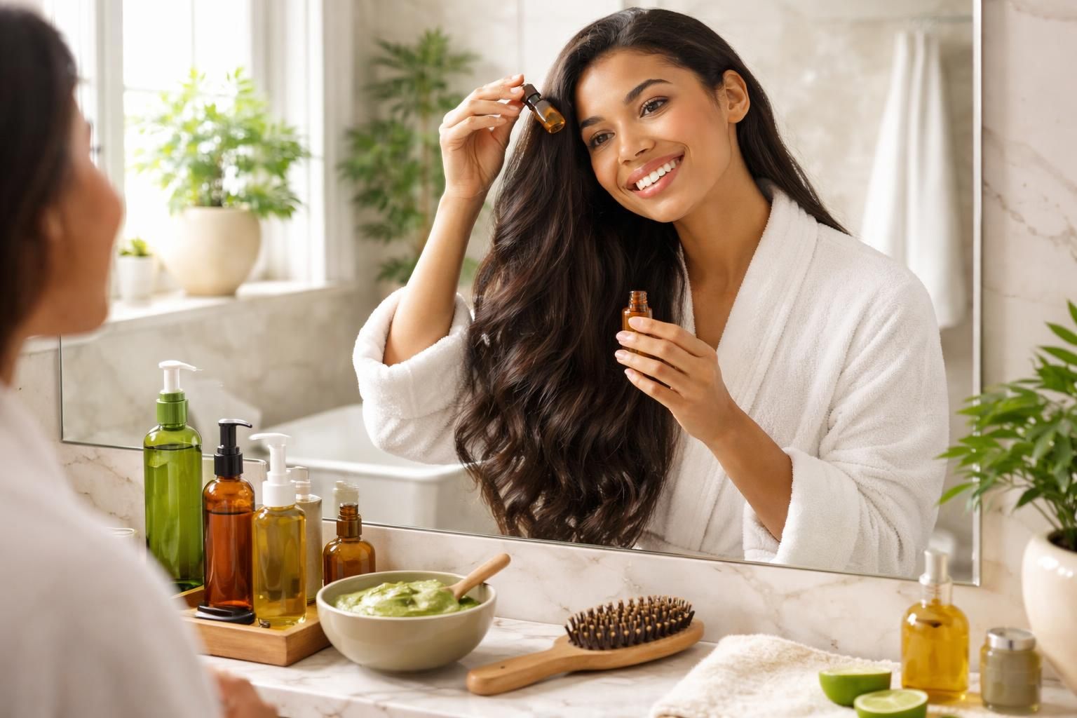 Faire pousser ses cheveux : habitudes à adopter
