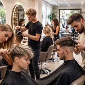 Les coiffeurs à Villefranche de Rouergue qui se spécialisent dans les coupes modernes