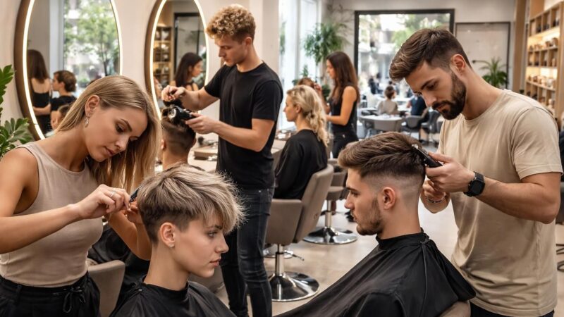 Les coiffeurs à Villefranche de Rouergue qui se spécialisent dans les coupes modernes