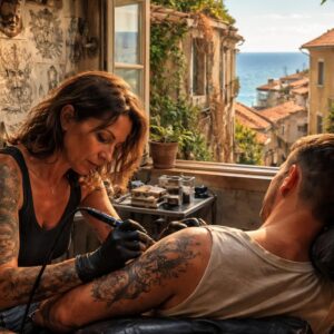 Les histoires derrière les œuvres d&rsquo;art d&rsquo;un tatoueur à Bastia