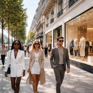 L&rsquo;impact de Calvin Klein sur les Champs Élysées dans le panorama de la mode parisienne