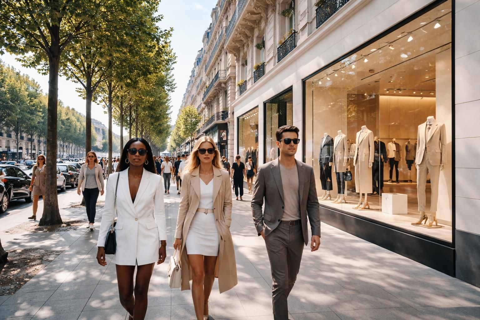 L&rsquo;impact de Calvin Klein sur les Champs Élysées dans le panorama de la mode parisienne