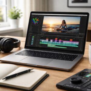 Reel beauté : montage express sur PC portable, méthode
